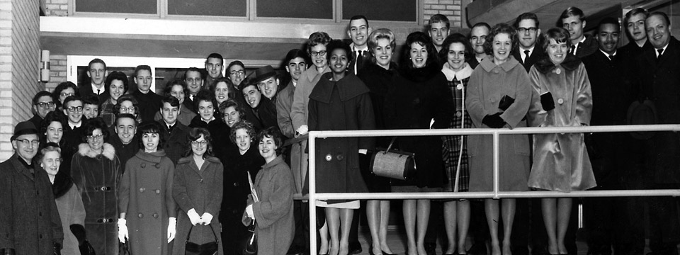 1964 choir at Wilkes University